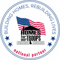 Home For Our Troops badge